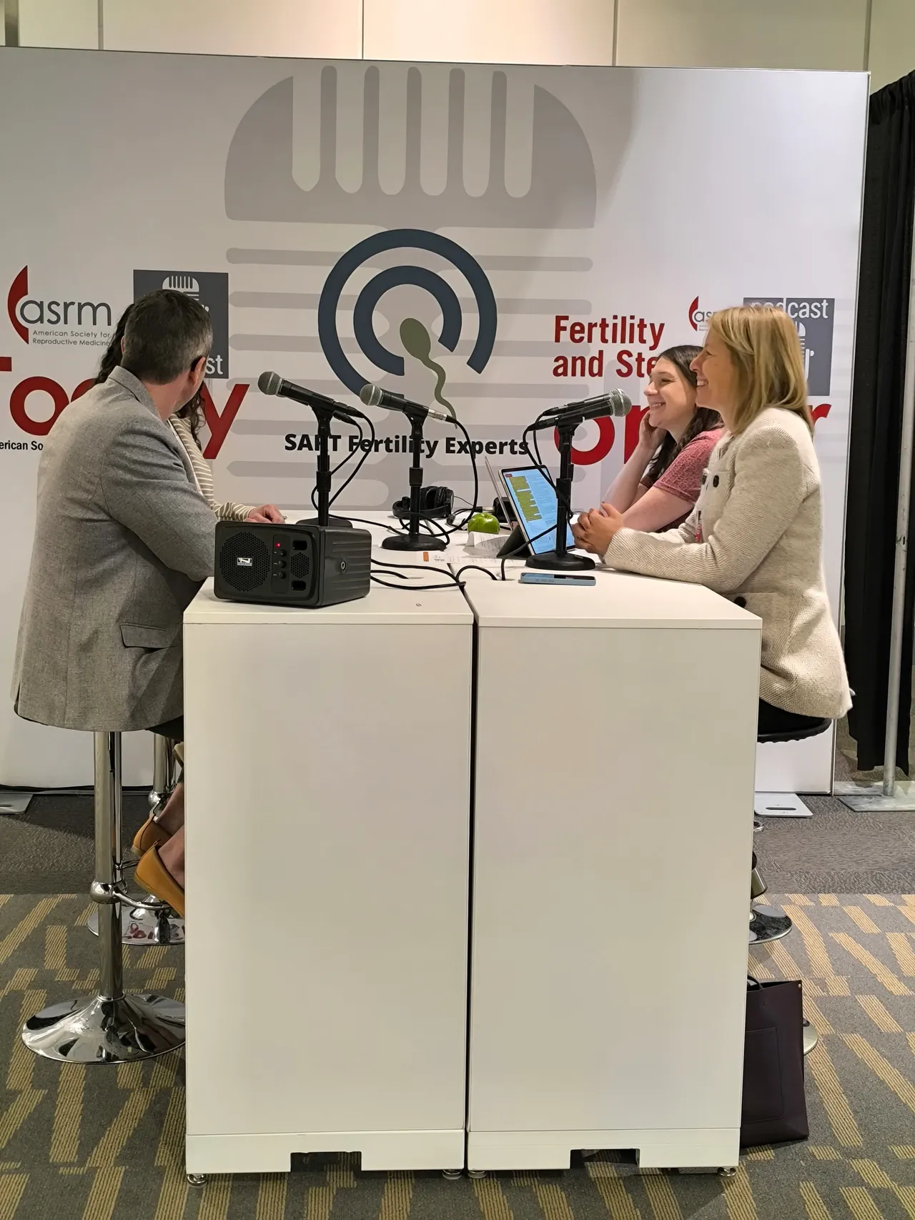 Podcast at the congress